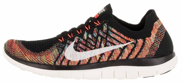 nike free flyknit women's black