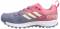 Adidas Galaxy Trail - Grey Raw Steel S18 Chalk White Real Pink S18 Raw Steel S18 Chalk White Real Pink S18 (CM7381)