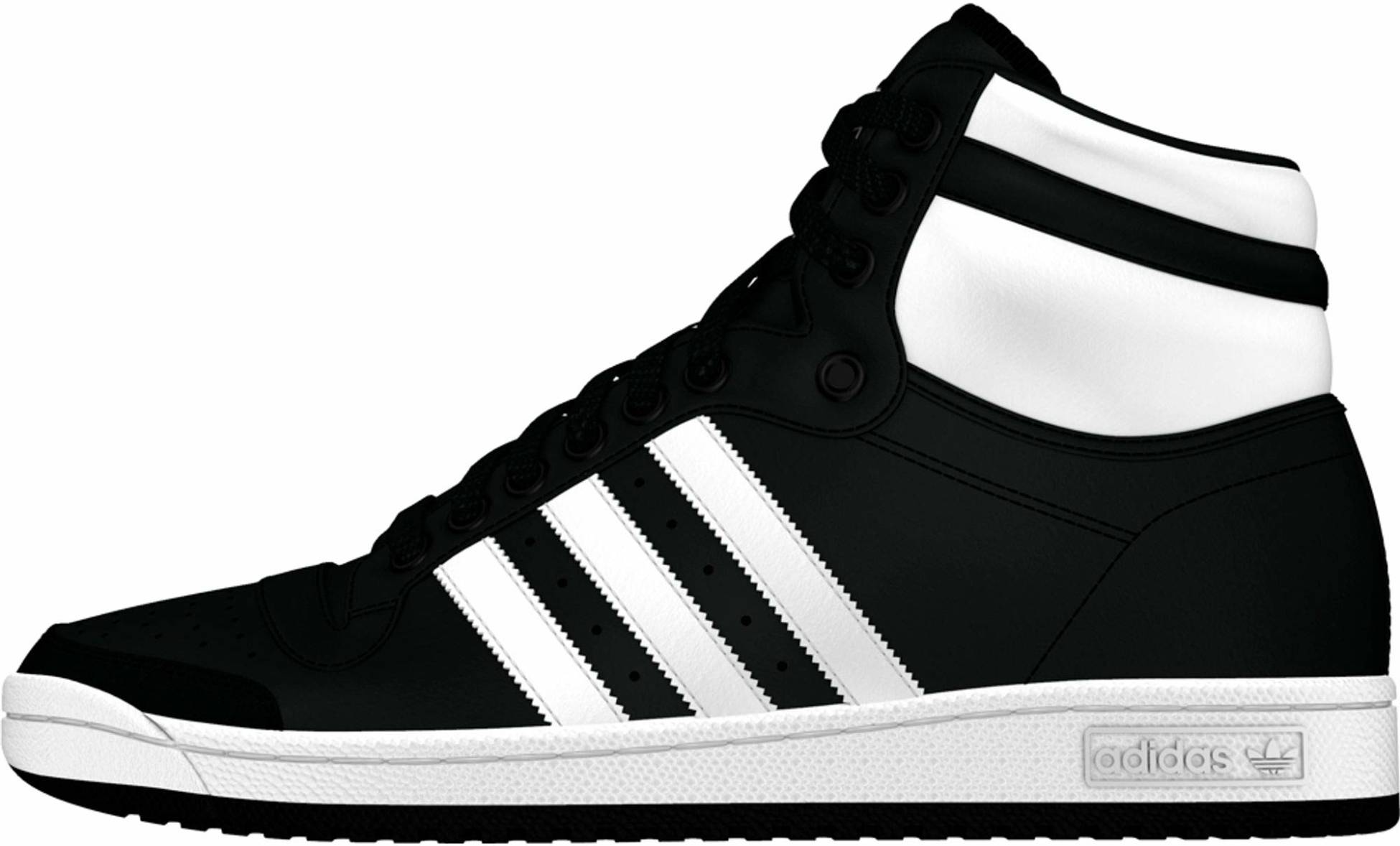 adidas top ten hi women's