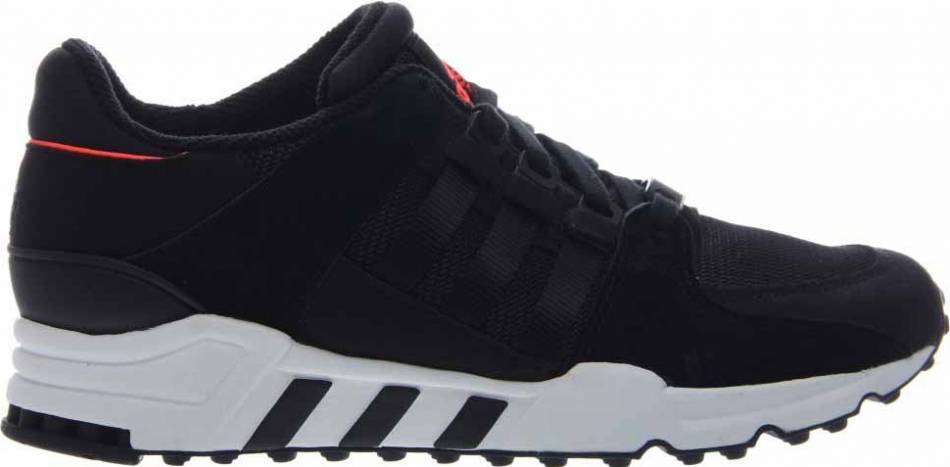 Adidas EQT Running Support sneakers in black red (only $80 ...