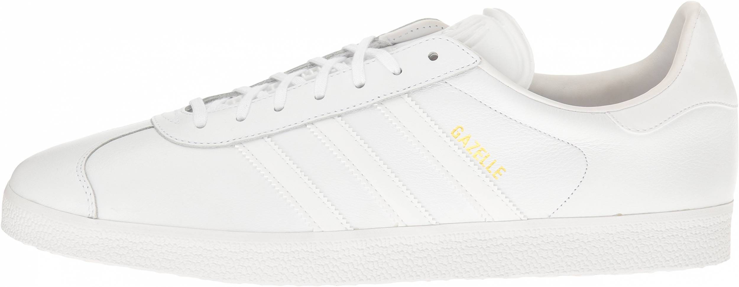 all white leather adidas