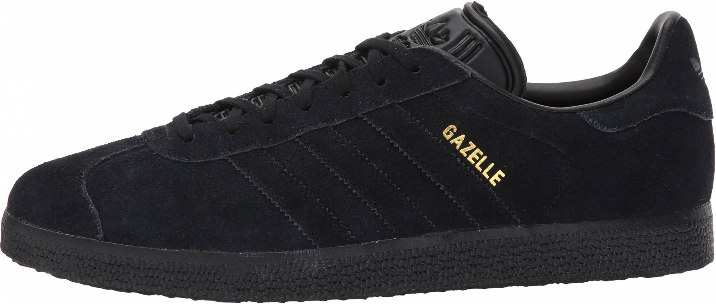 all black leather adidas shoes