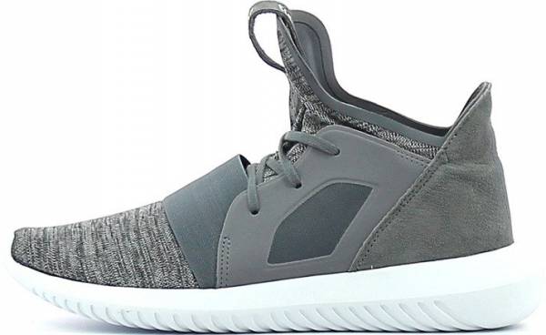 Adidas Tubular Defiant sneakers in grey + white (only $60) | RunRepeat