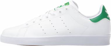 Adidas Stan Smith Vulc - White/White/Green (B49618)