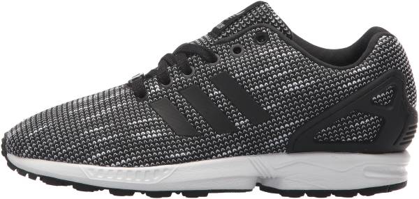 adidas zx flux black and red