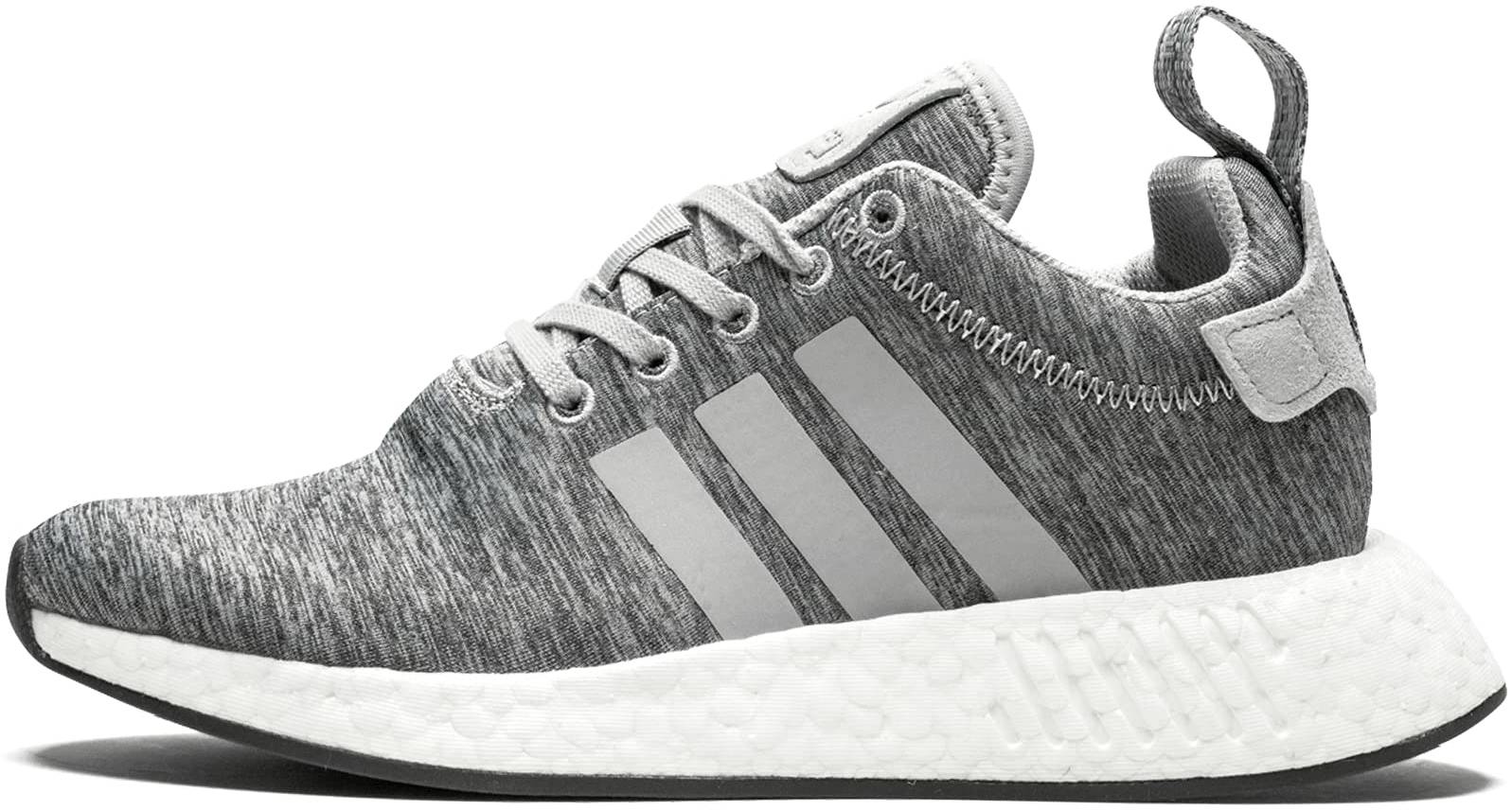 Adidas NMD R2 Men's Sz 9.5 Shoes Gray Ivory Athletic Low Top Trainer  Sneakers