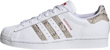 Adidas Superstar - White/Wonder White/Better Scarlet (HQ1918)