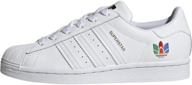 Adidas Superstar - White/White/Real Magenta (FW3694)
