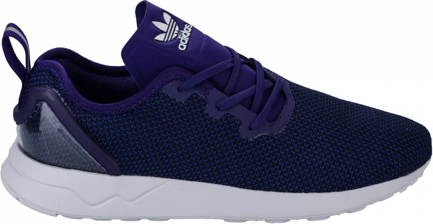 قياس نبضات القلب Adidas ZX Flux ADV Asymmetrical sneakers in purple + grey (only ... قياس نبضات القلب