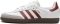Adidas Samba OG - Cloud white / preloved ruby / clear granite (JH8798)