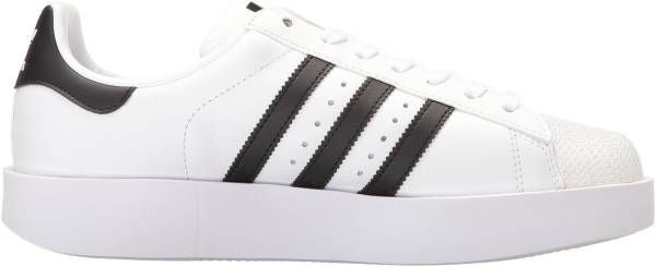 adidas superstar bold platform white