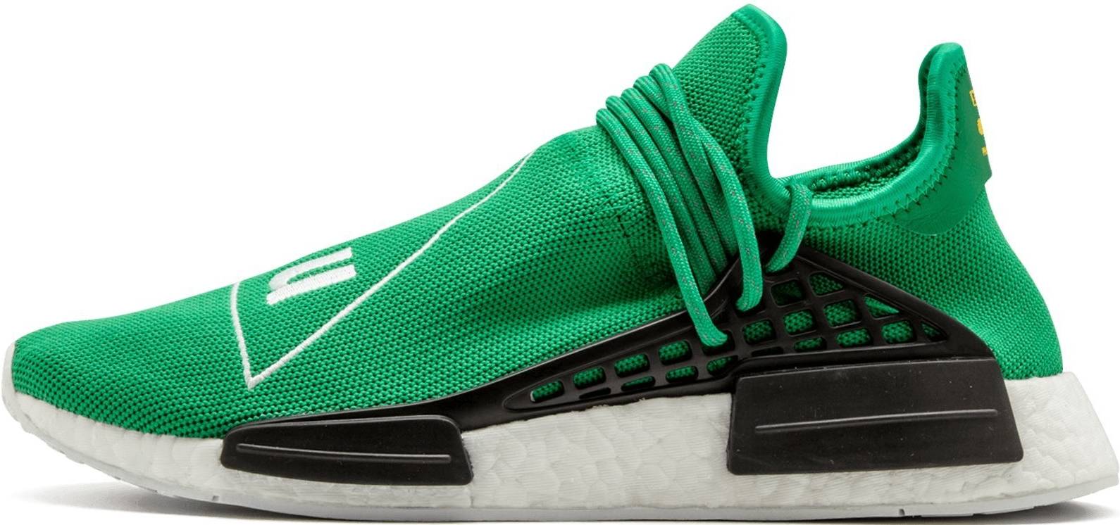 human race shoes green