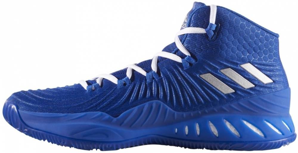 Blue Adidas Basketball Shoes 