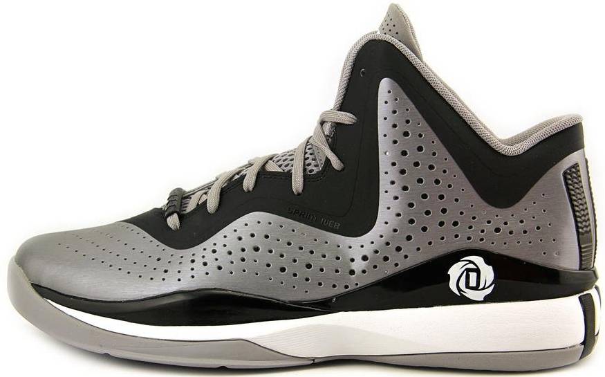 gray adidas basketball shoes