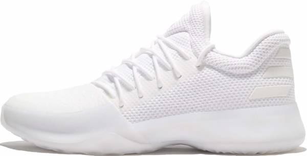 harden all white shoes