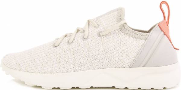 adidas originals beige zx flux adv virtue trainers