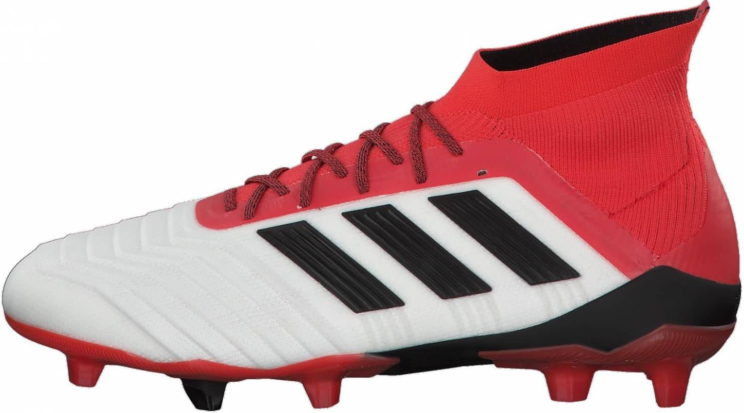 adidas red football boots