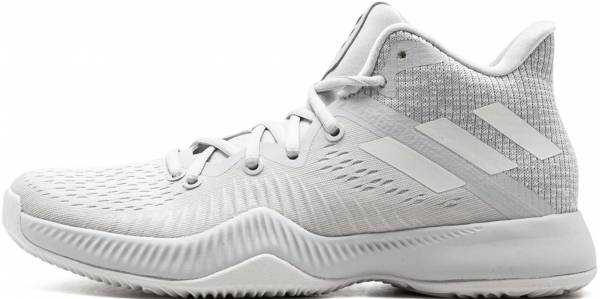 white and grey basketball shoes