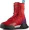 Adidas AF 1.3 Primeknit Boots - Scarlet/Scarlet/Shock Purple (BZ0611) - slide 2