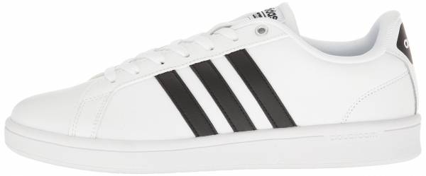 adidas advantage leather trainers mens