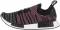 Adidas NMD_R1 STLT Primeknit - Black/Grey/Solar Pink