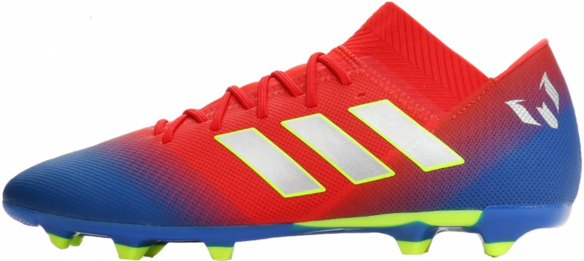 messi red boots