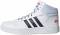 Adidas Hoops 2.0 Mid - Ftwr White Legend Ink Scarlet (FW4478)