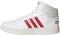 Adidas Hoops 2.0 Mid - Footwear White Vivid Red Cloud White Gz7927 (GZ7927)