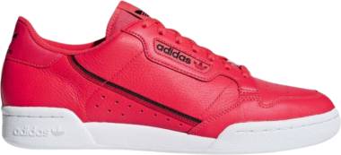 adidas continental 80 shock red core black scarlet 1f68 380
