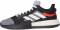 Adidas Marquee Boost Low - Core Black/Cloud White/Solar Red (D96931)
