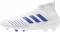 Adidas Predator 19.1 Firm Ground - Footwear White/Bold Blue/Footwear White (BC0550)