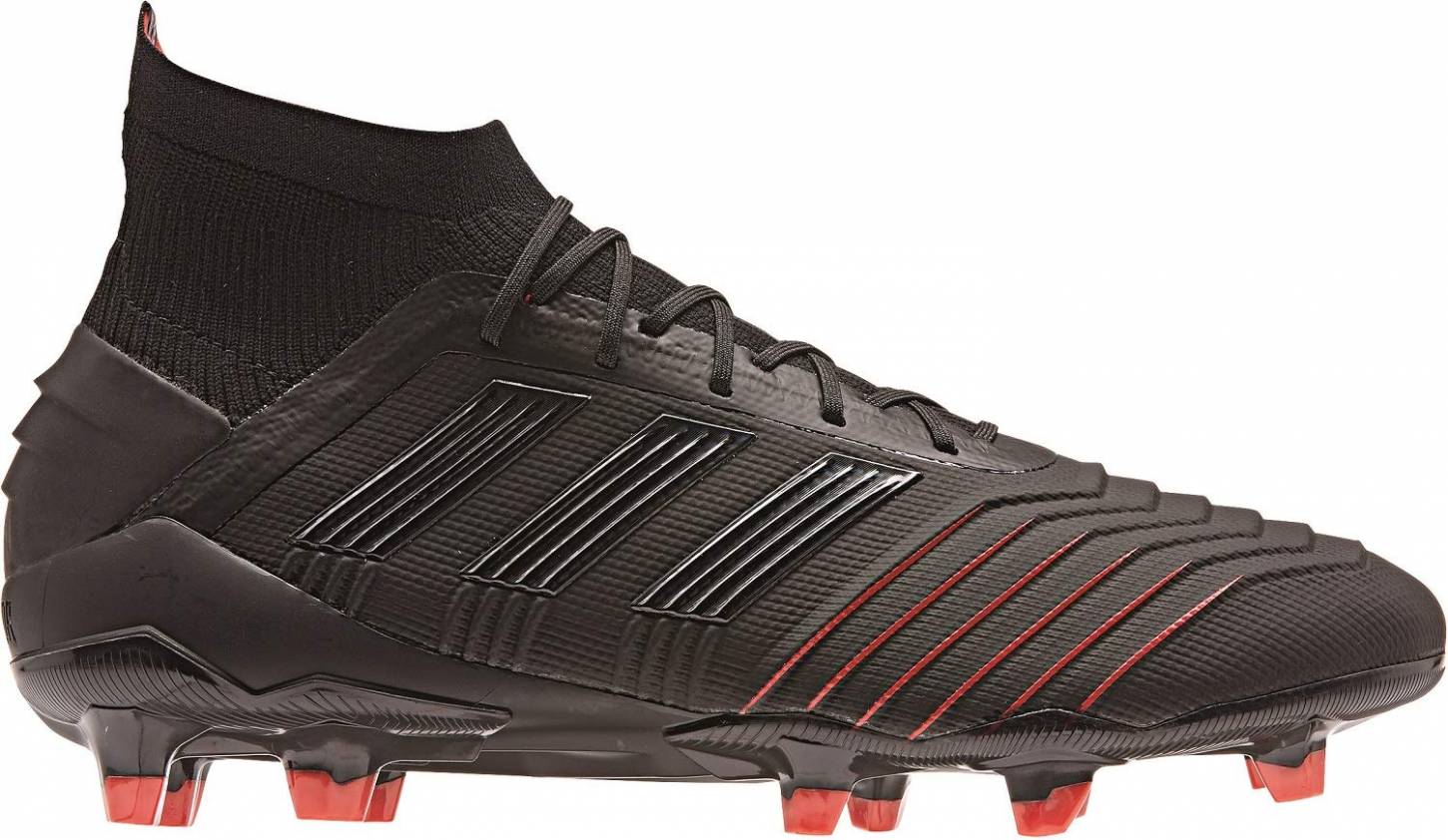 black predator soccer cleats