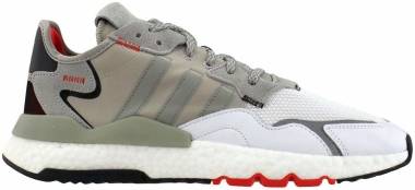 adidas mens nite jogger lace up sneakers casual sneakers grey 10 grey e8f4 380