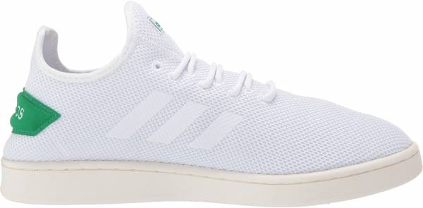 Adidas Court Adapt - White/White/Green (F36417)