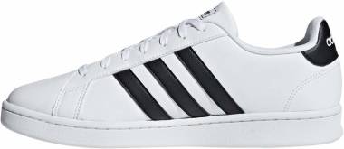 adidas plain white sneakers
