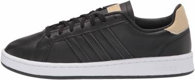 Adidas Grand Court - Black/Black/Savannah (FY8239)