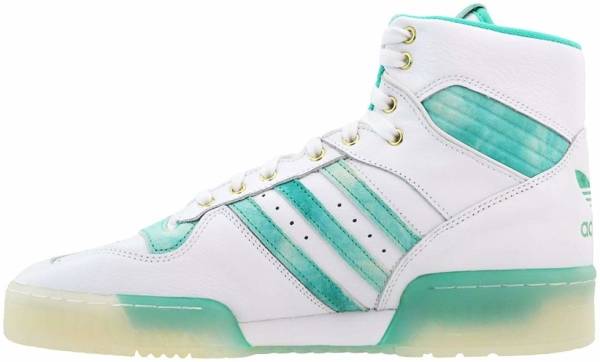 mens green adidas high tops