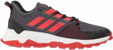 Adidas Kanadia Trail - Grey/Active Red/Black (F36059)
