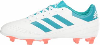 Adidas Goletto 6 Firm Ground - White/Energy Blue/Easy Coral (BY2774)