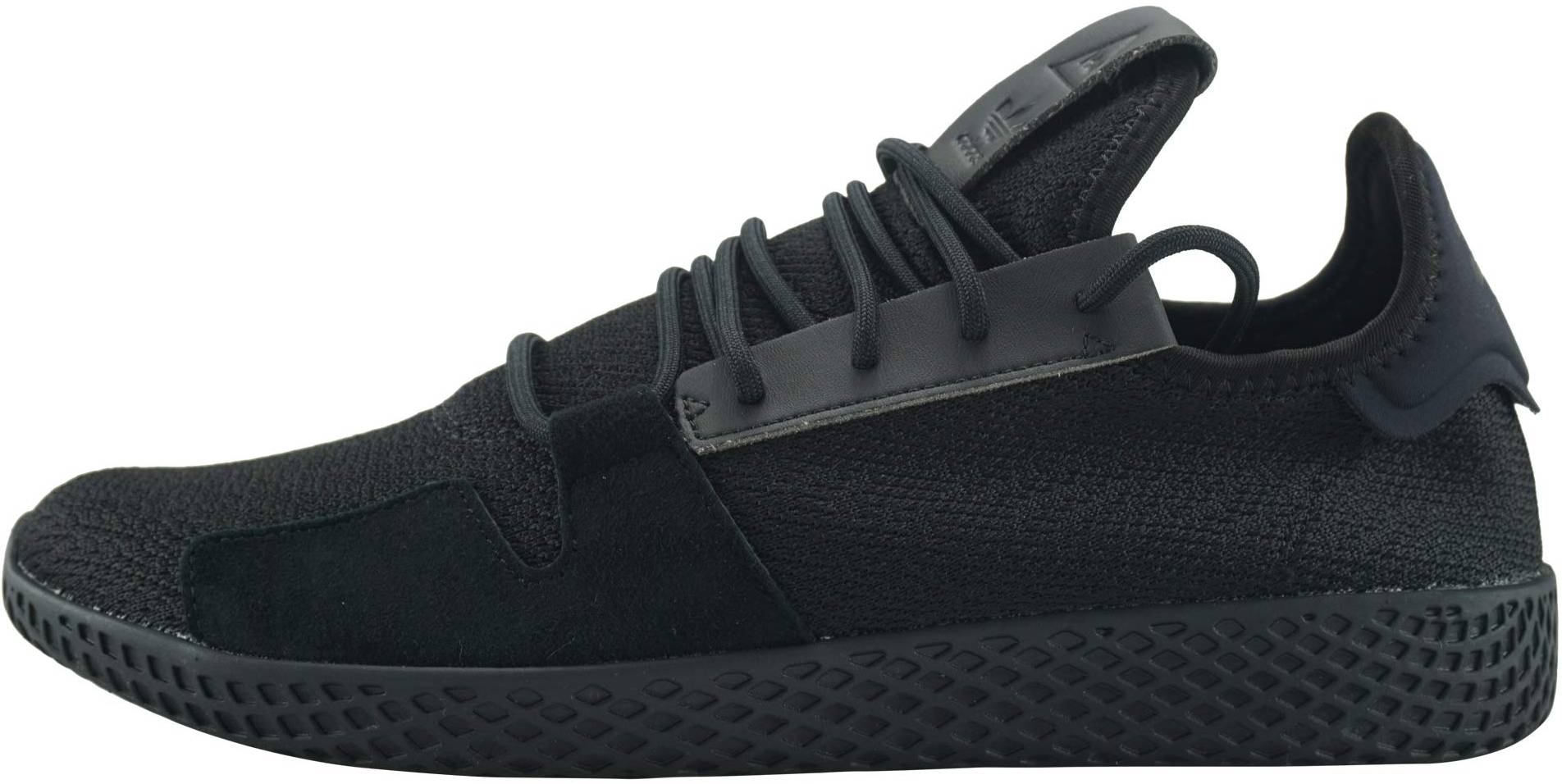 mass have a finger in the pie chapter Adidas Pharrell Williams Tennis Hu V2 sneakers in black + white (only $69)  | RunRepeat