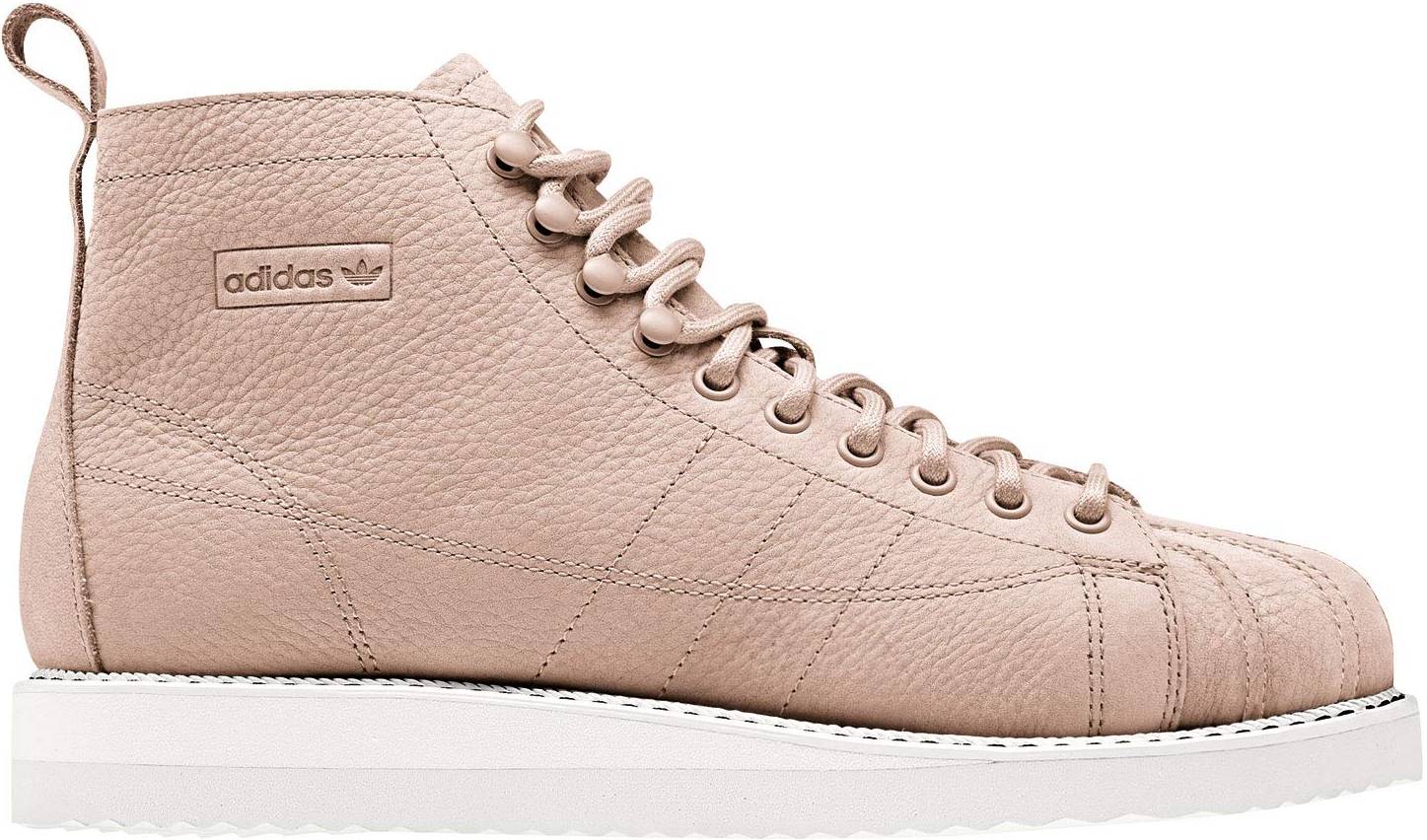 are adidas superstars real leather
