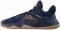 Adidas D.O.N. Issue #1 - Collegiate Navy/Collegiate Green/Team Colleg Gold (FV5595)