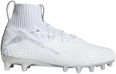 silver adidas football cleats