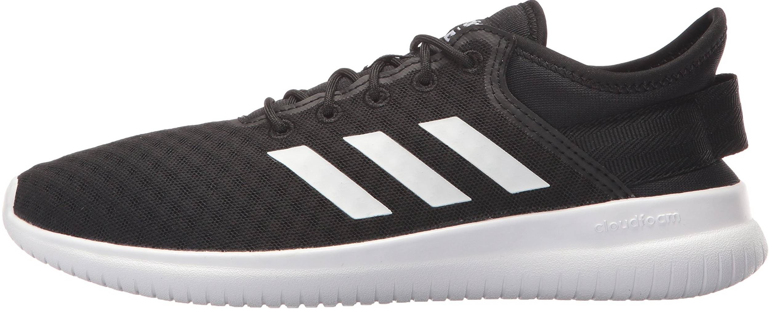 Adidas Cloudfoam QT Flex sneakers in grey black (only £45) | RunRepeat