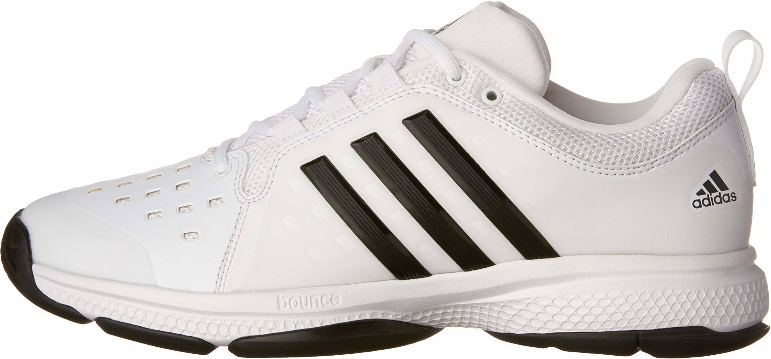 white adidas tennis shoe