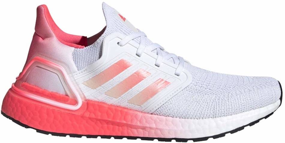 light pink adidas running shoes