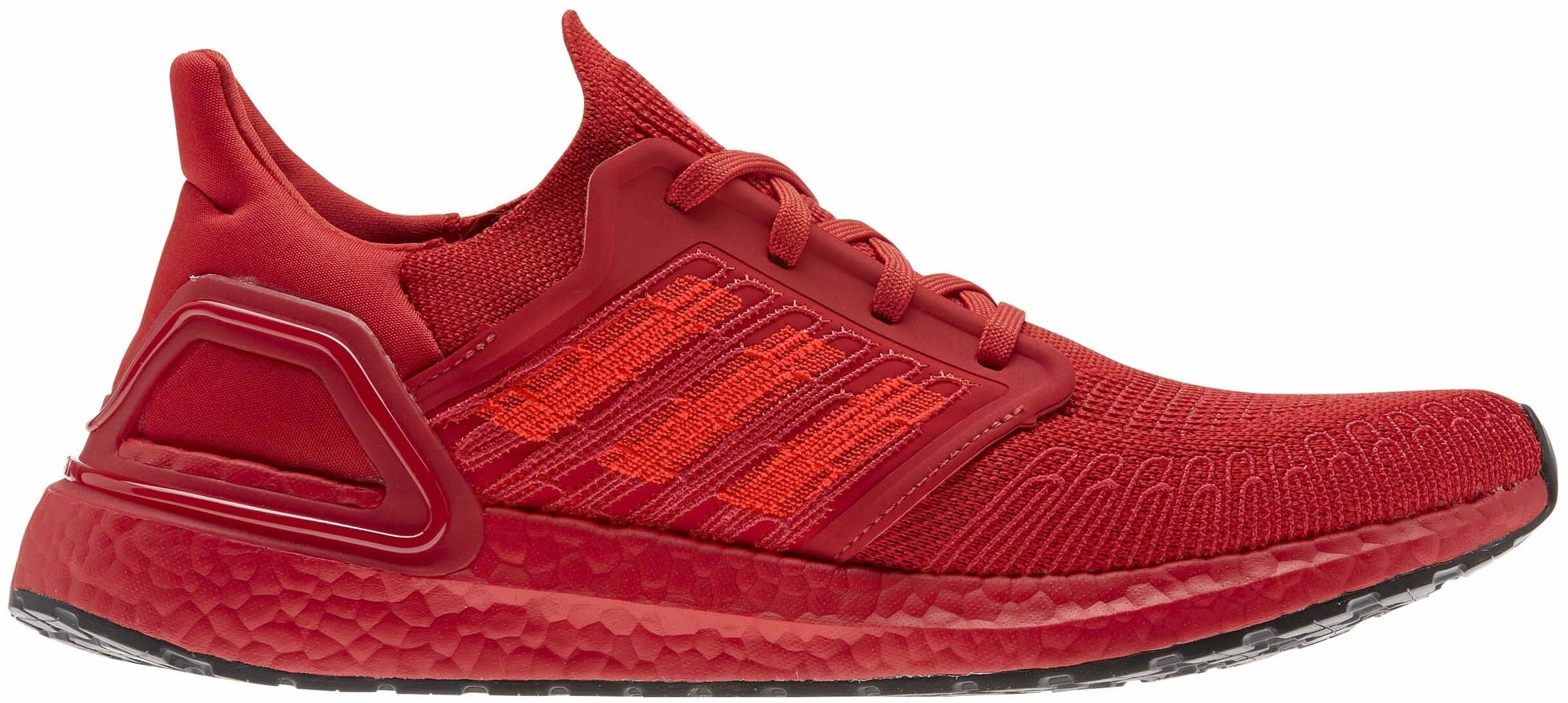 adidas red running shoes