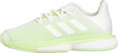 Adidas SoleMatch Bounce - Ftwr White Ftwr White Glow Green (G26790)