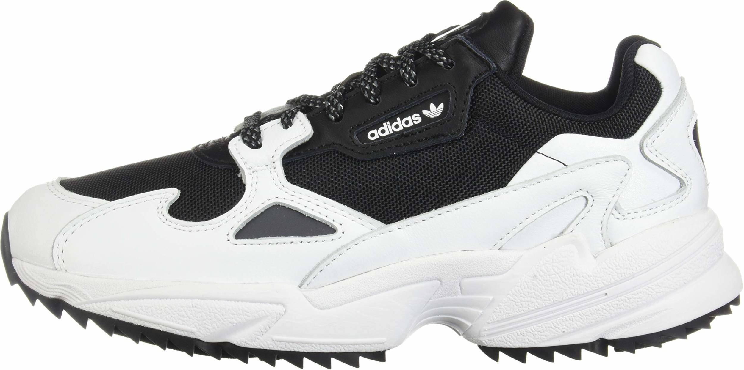 Adidas Falcon Trail sneakers in black (only $64) | RunRepeat