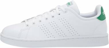 adidas men s advantage blanc vert 31f2 380